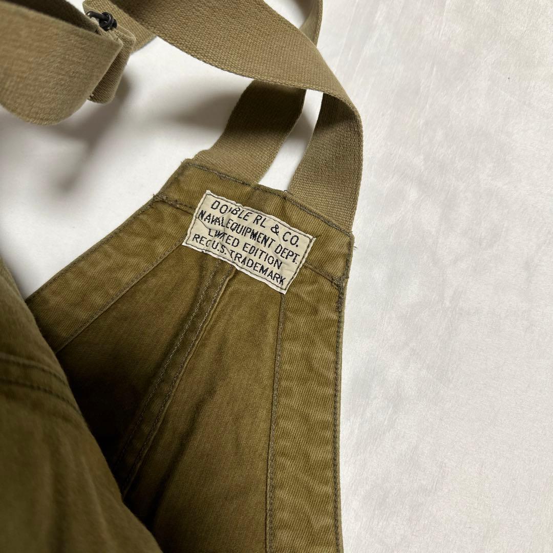 希少　XS RRL limited Editionジャングルクロスオーバーオール