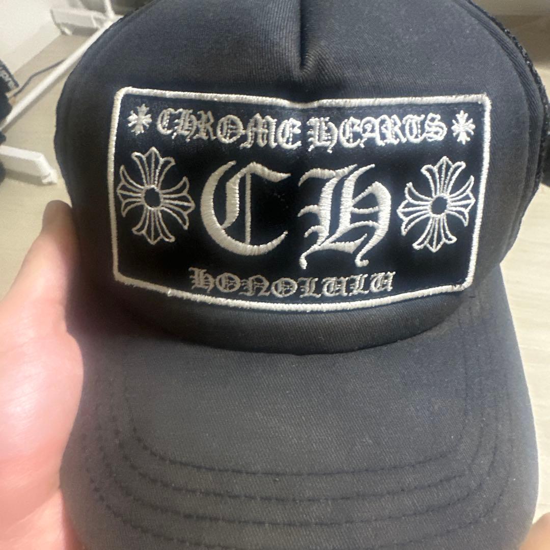 CHROME HEARTS ブラックキャップ HONOLULU