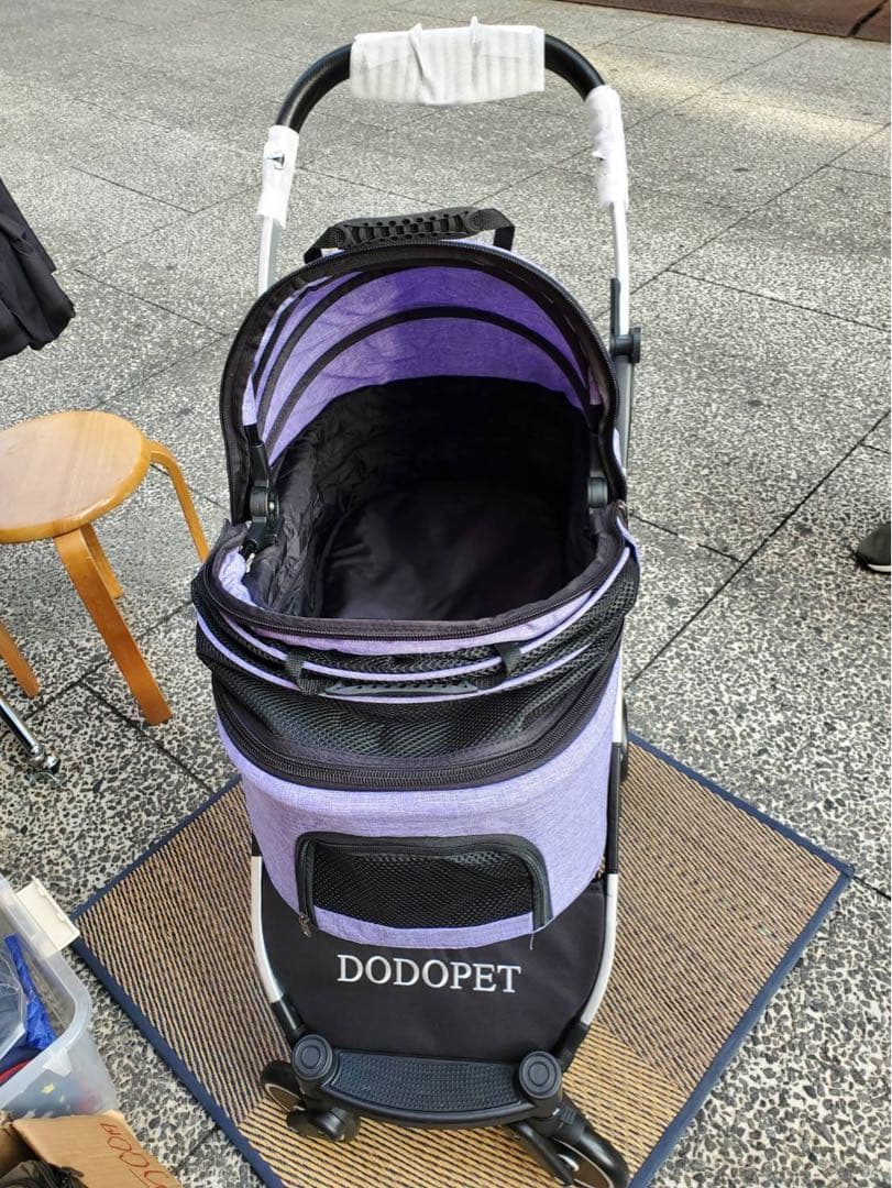 未使用DOT4万円以上分離型 ペットカート 折りたたみ可ペットキャリー