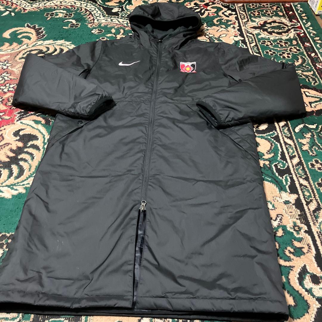 NIKE ナイキ　浦和レッズ　ベンチコート ブラック