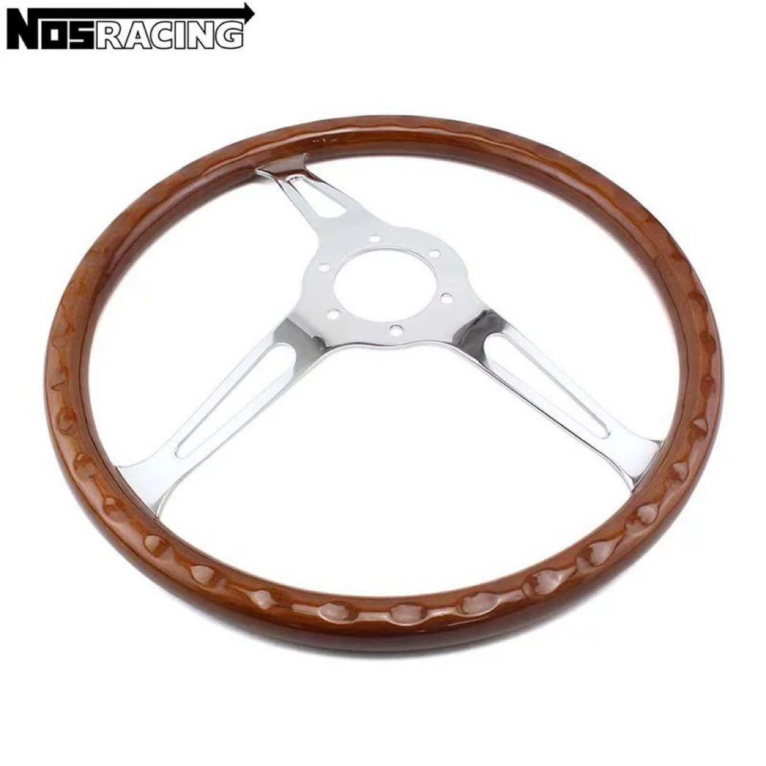 NARDI 15インチ ナルディクラシックウッドステアリング車ハンドル