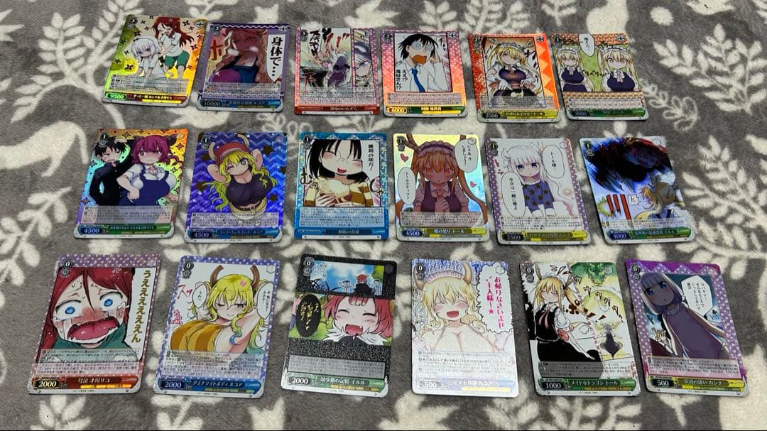 ヴァイスシュヴァルツ　小林さんちのメイドラゴン　まとめ売り