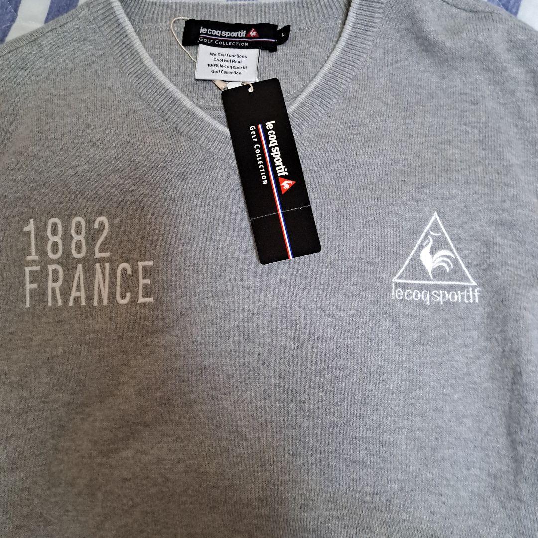 【新品】ルコック スポルティフ ゴルフ ニットベスト カシミヤ混 2色セット