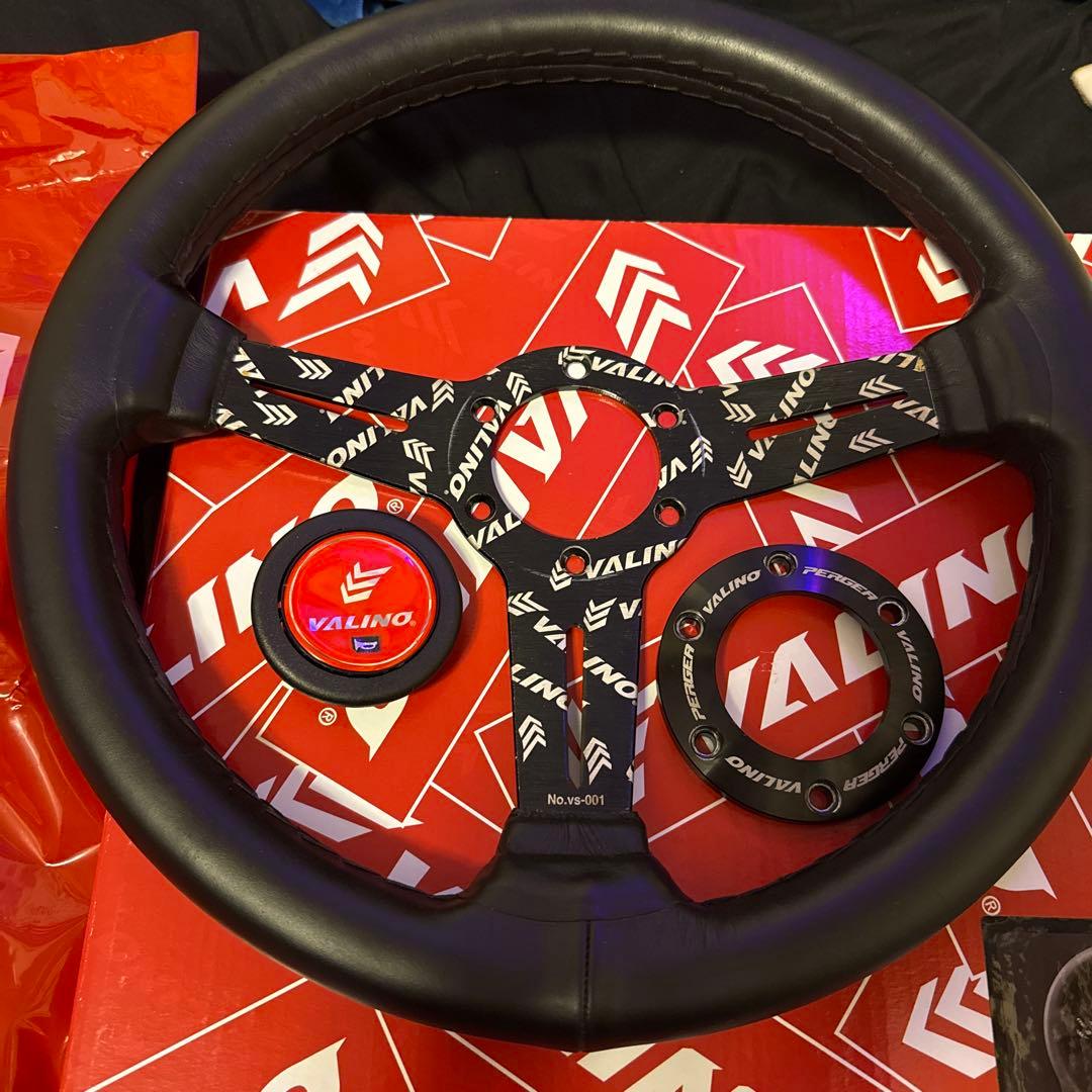 VALINO G-TYPE ステアリング 本体 Φ340/40 ブラック