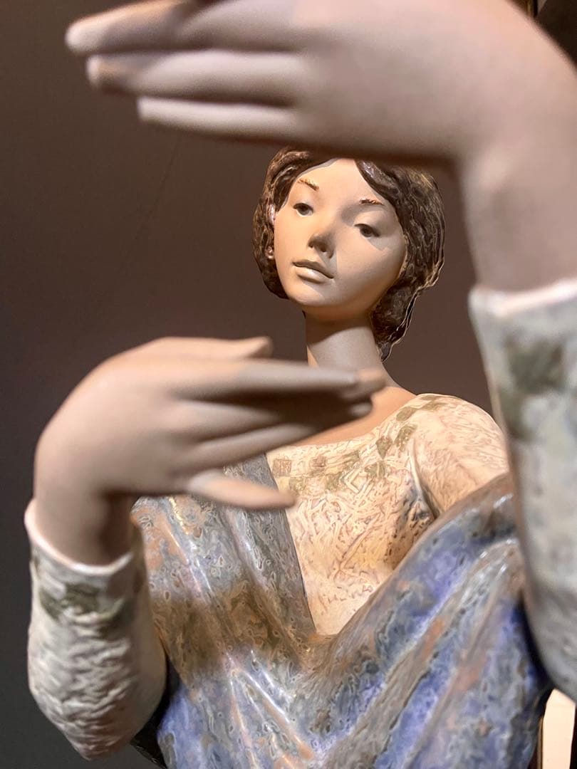 激レア LLADRO Lectra リヤドロ レクトラ 特大 陶器人形90cm