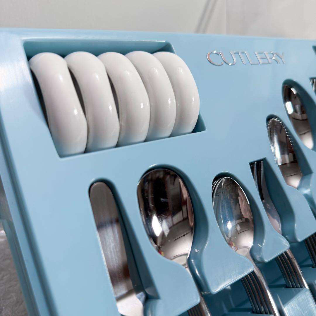 たいしょう様ラッキーウッド カトラリー42点セット