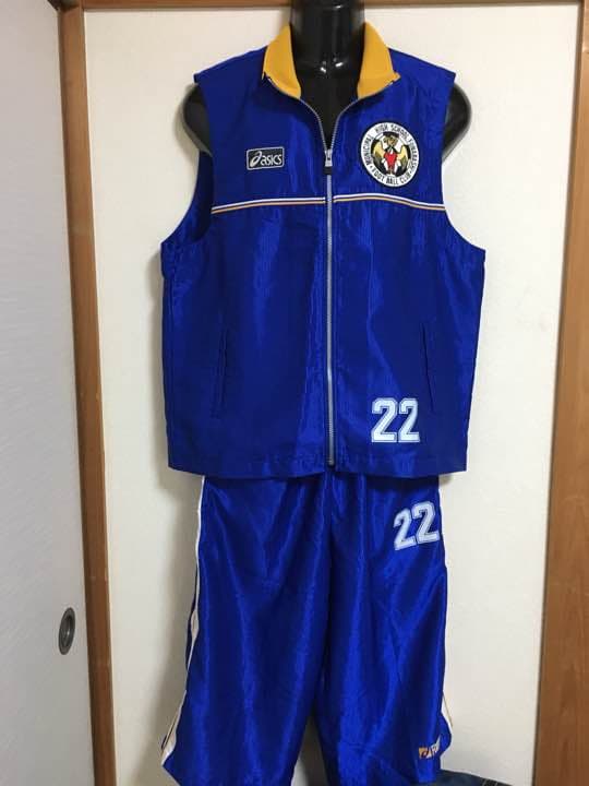 市立船橋　サッカー部ヤッケ上下 共にL 高校　学院　学園　日本代表