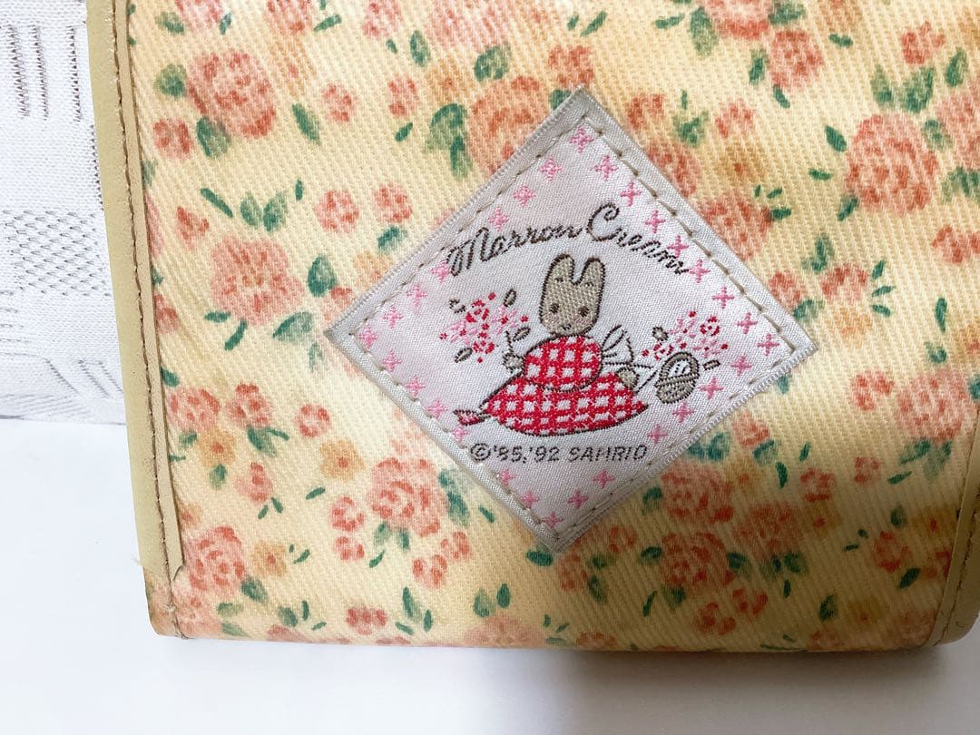 昭和レトロ サンリオ ❤︎マロンクリーム❤︎ 二つ折り財布&トートバッグセット レア