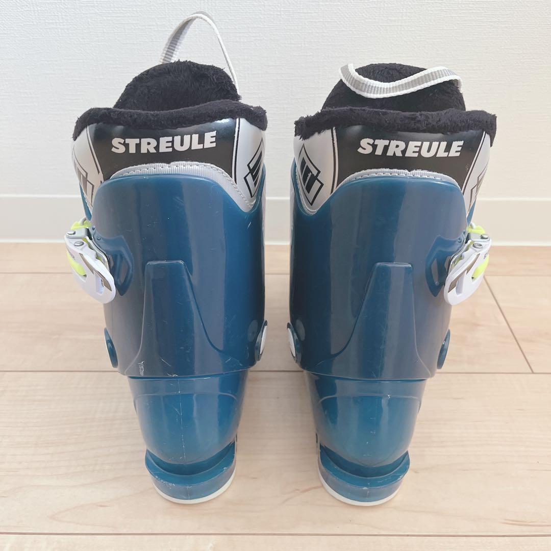 子供140㎝　スキー　靴　ストック　ビンディング　サイズ調整　5点　ロシニョール