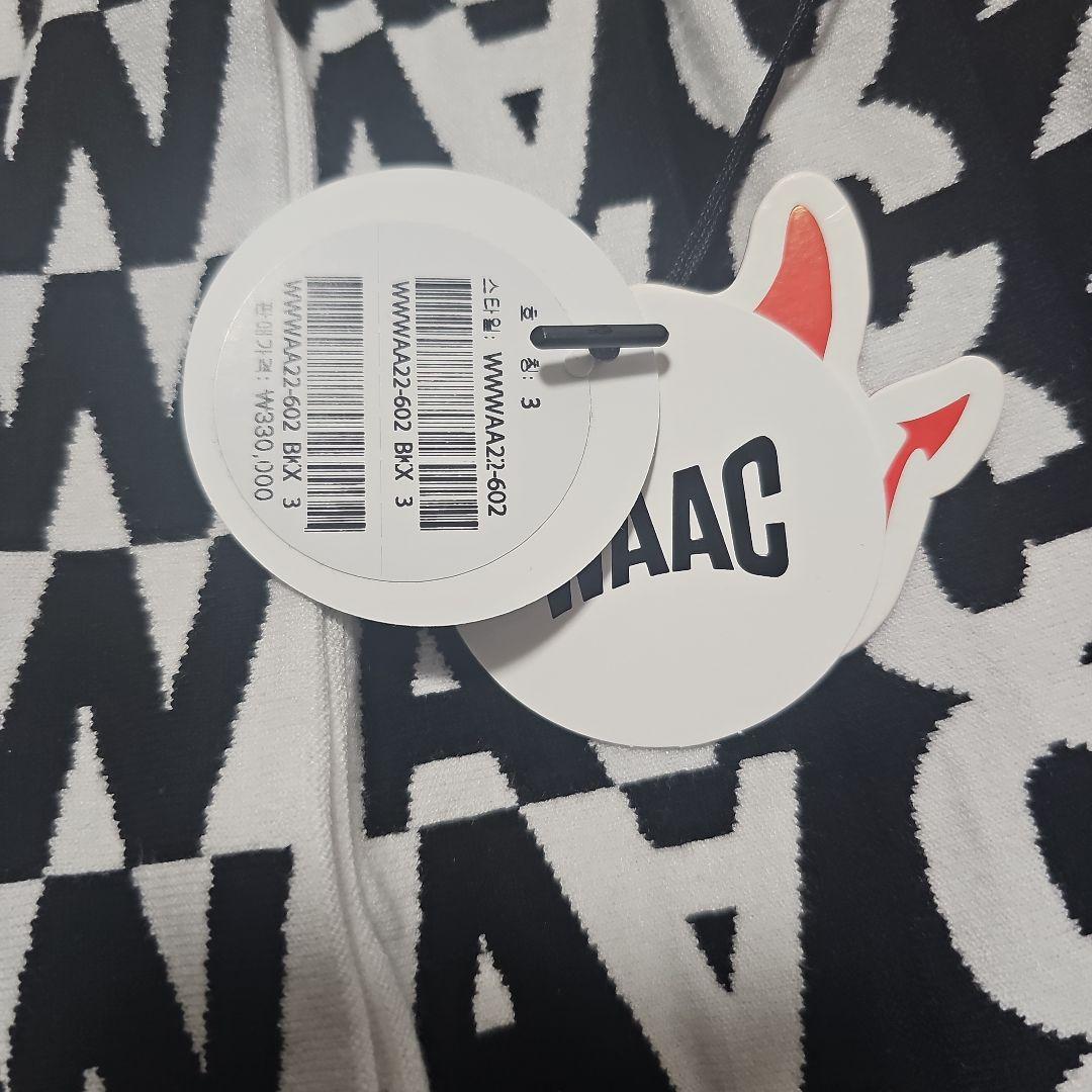 お値下げ WACC 正規　未使用 ブラックホワイト　3