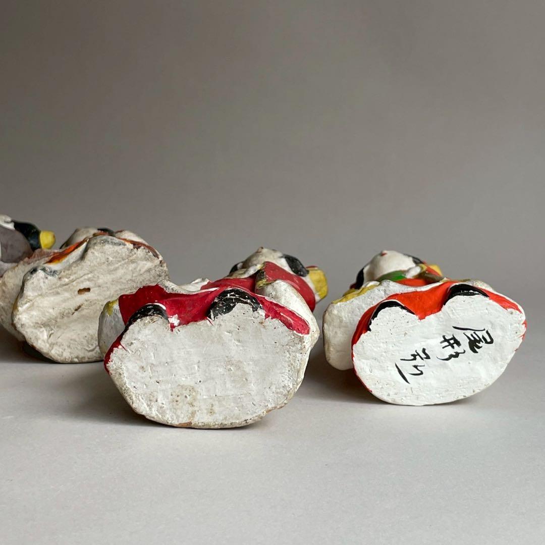 舞妓シスターズ 土人形 酒田人形 鶴岡人形 6体セット