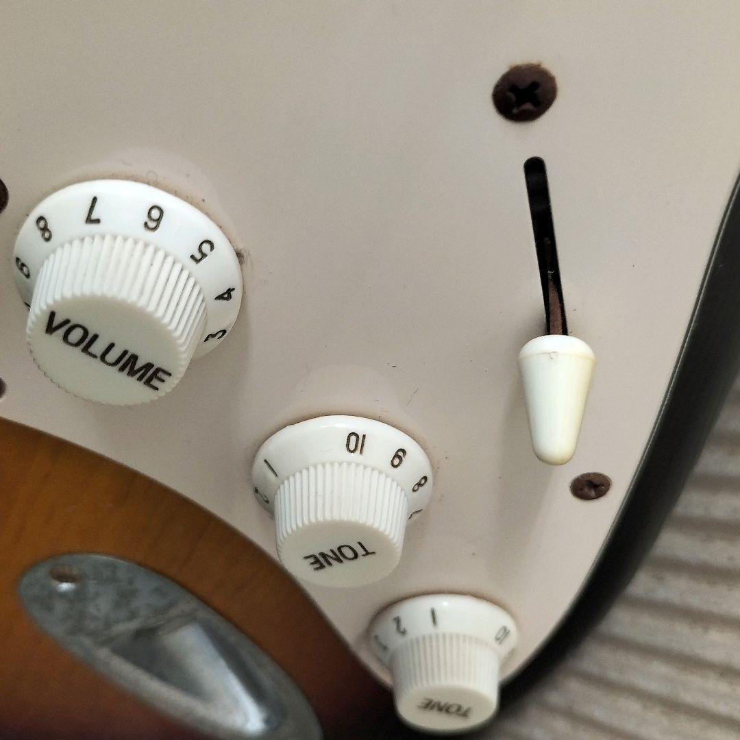 BUSKER'S エレキギター 動作未確認 サンバーストカラー