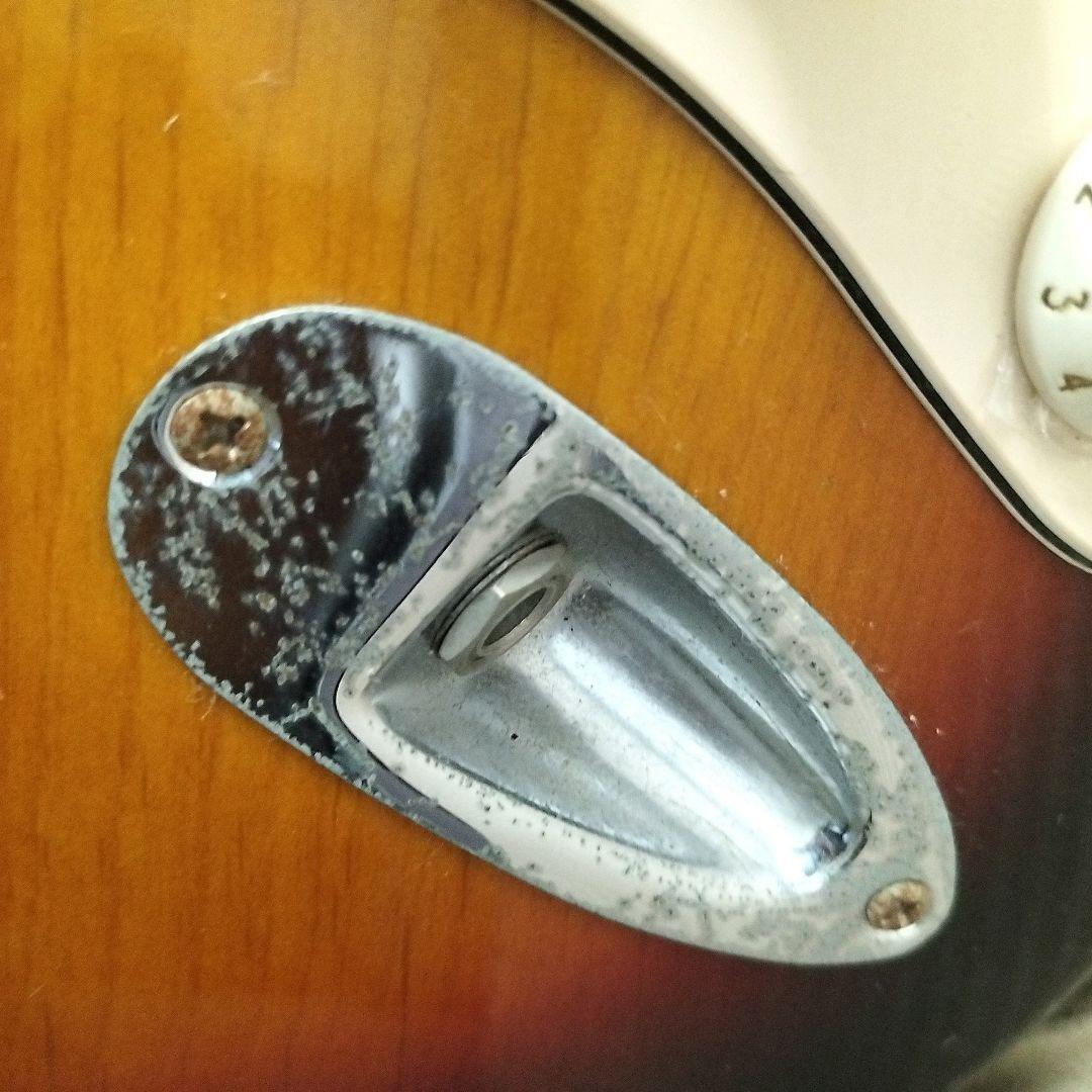 BUSKER'S エレキギター 動作未確認 サンバーストカラー