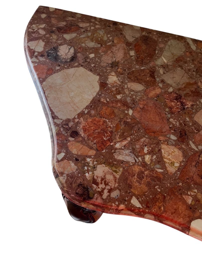 『希少』イタリア製☆大理石☆猫脚☆コンソールテーブル