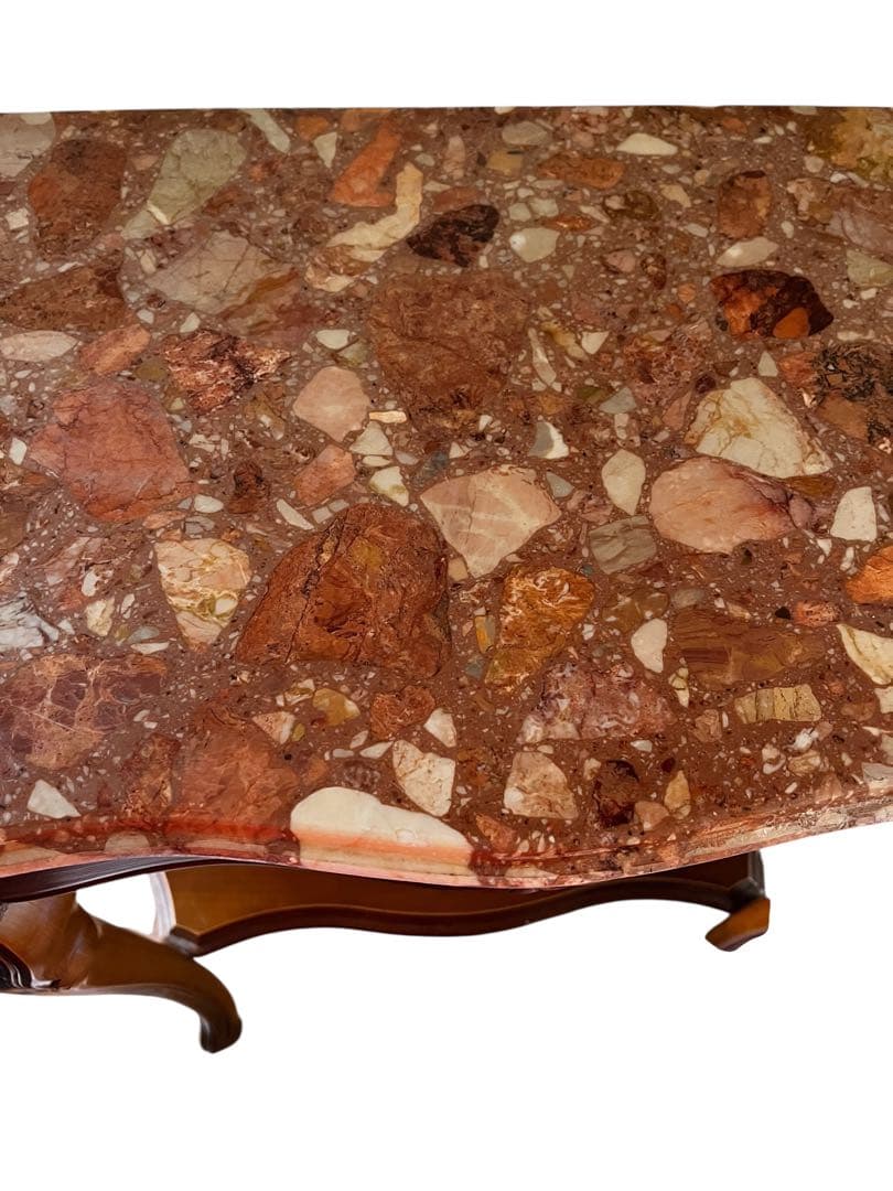 『希少』イタリア製☆大理石☆猫脚☆コンソールテーブル