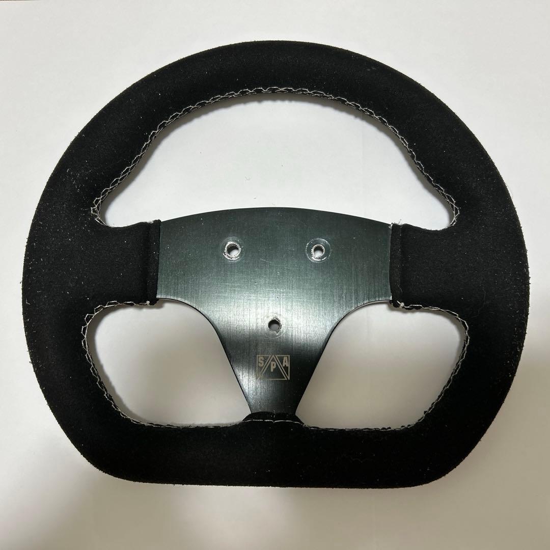 フォーミュラ実車用小径ステアリング spa製　約26cm