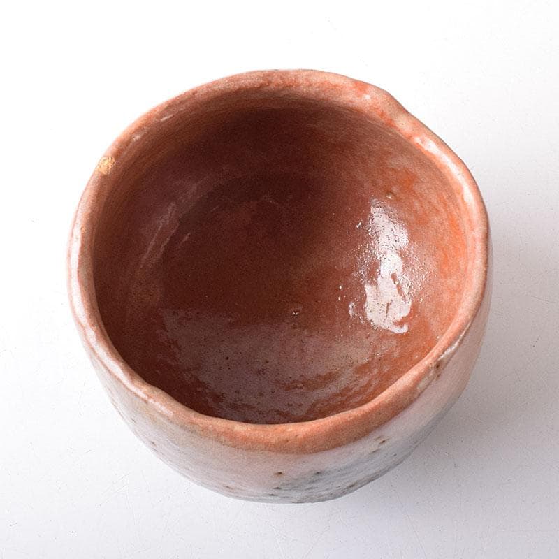 茶道具　楽吉佐衛門　赤楽茶碗　共箱　V　R8773