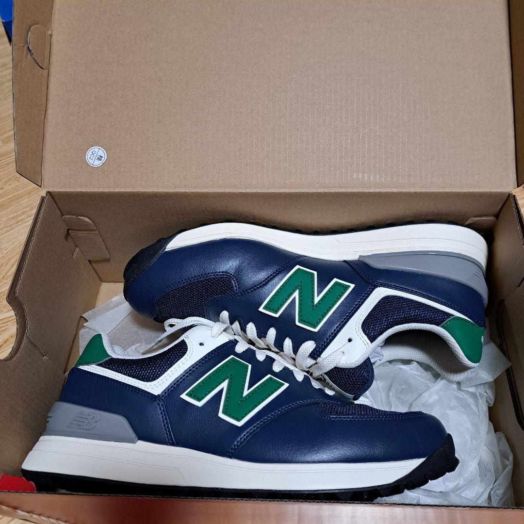 New Balance UGS574L3 ゴルフシューズ NAVY/GREEN
