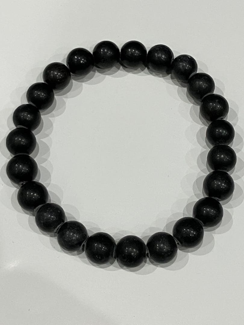 ブラックアゼツライト　ブレスレット 認証書付き