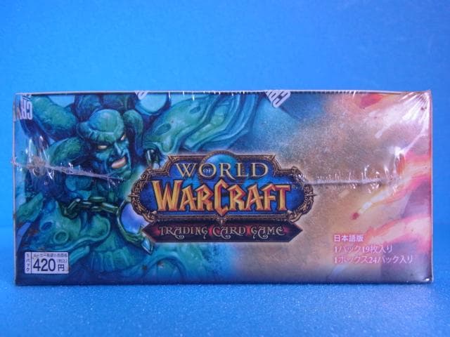 1BOX　未開封新品　ワールドオブウォークラフト　ウォーオブジエレメンツ　日本語