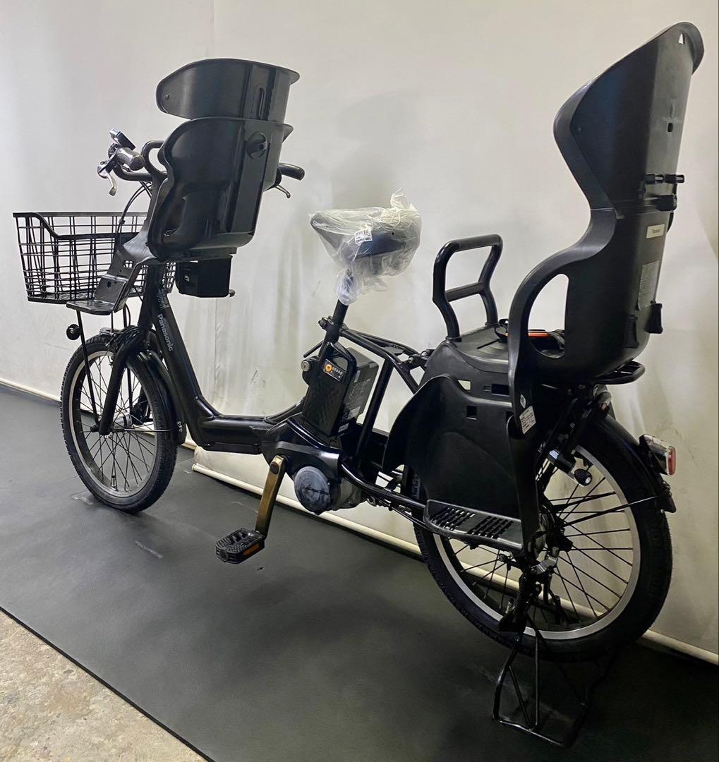 1年保証 送料無料　新型　パナソニック　20インチ　黒色　電動アシスト自転車