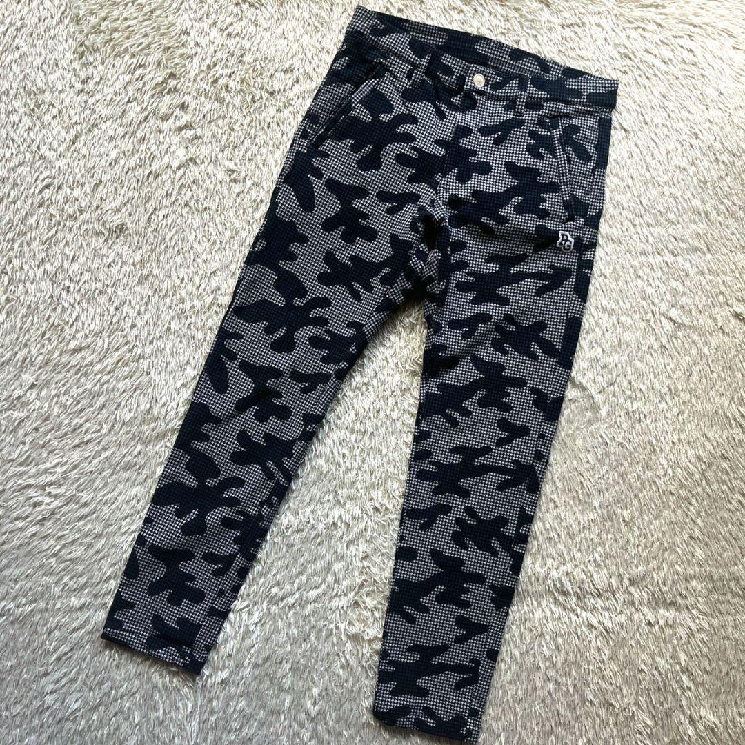 パーリーゲイツ　ゴルフパンツ裏起毛　カモフラ　30周年記念モデル　サイズ4