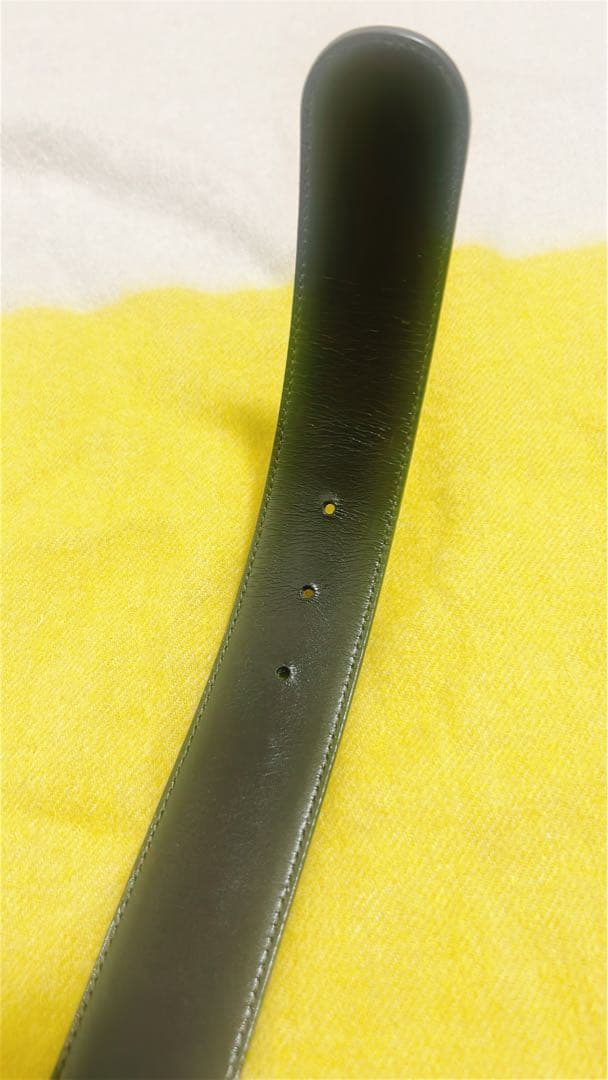 GUCCI ベルト インターロッキングG GGキャンバス ベージュ 白