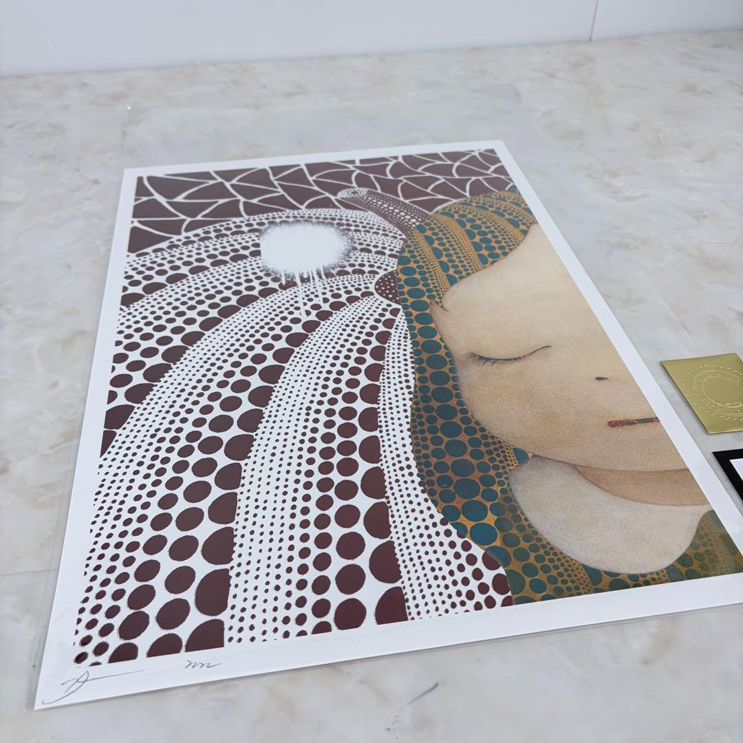 DEATH NYC 奈良美智 世界限定100枚 現代アート 直筆サイン