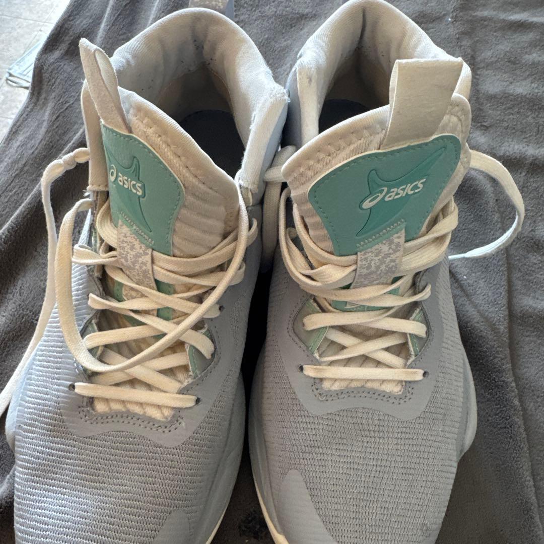 asics バスケットボールシューズ 28.5cm グレー