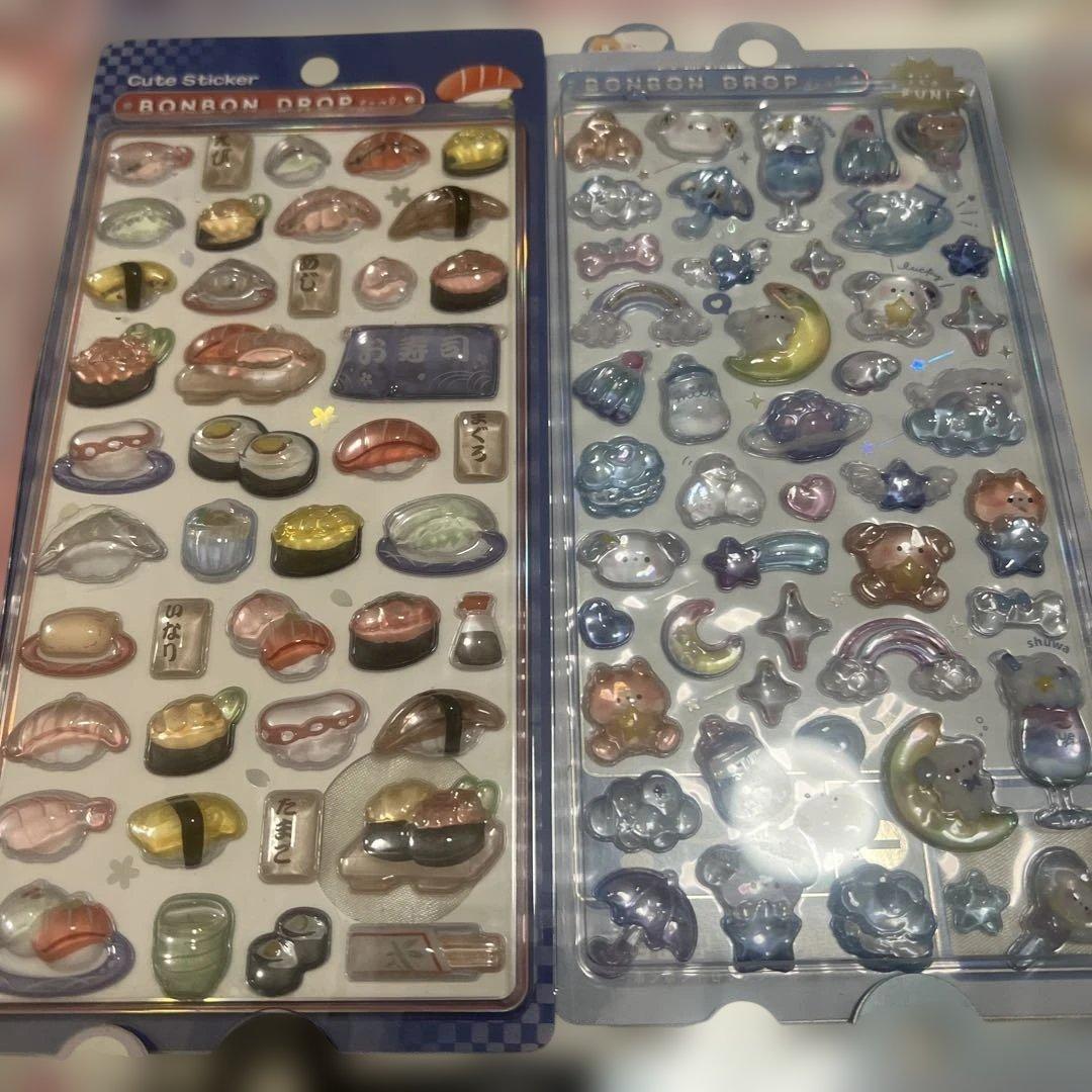 ボンボンドロップシール 15枚セット