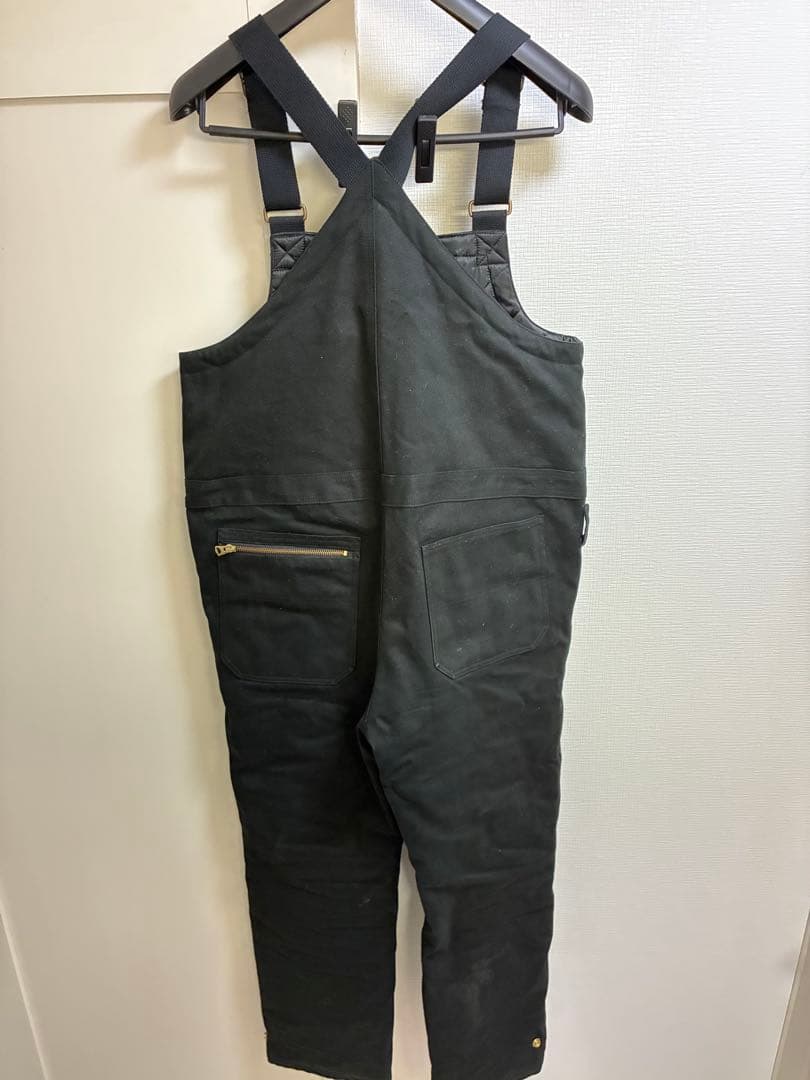 Uncrowd ダックオーバーオール 黒