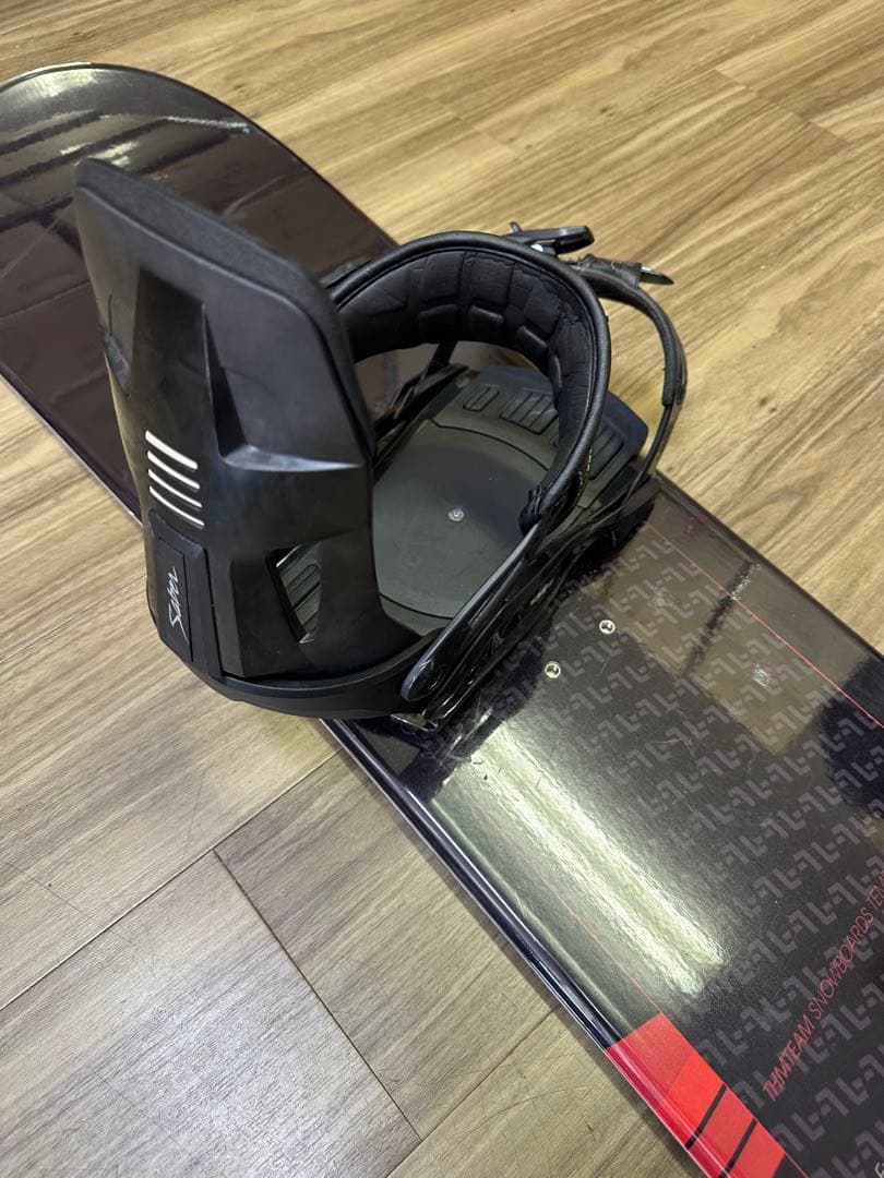 スノーボード THMTEAM 154cm ビンディングSaber size SM