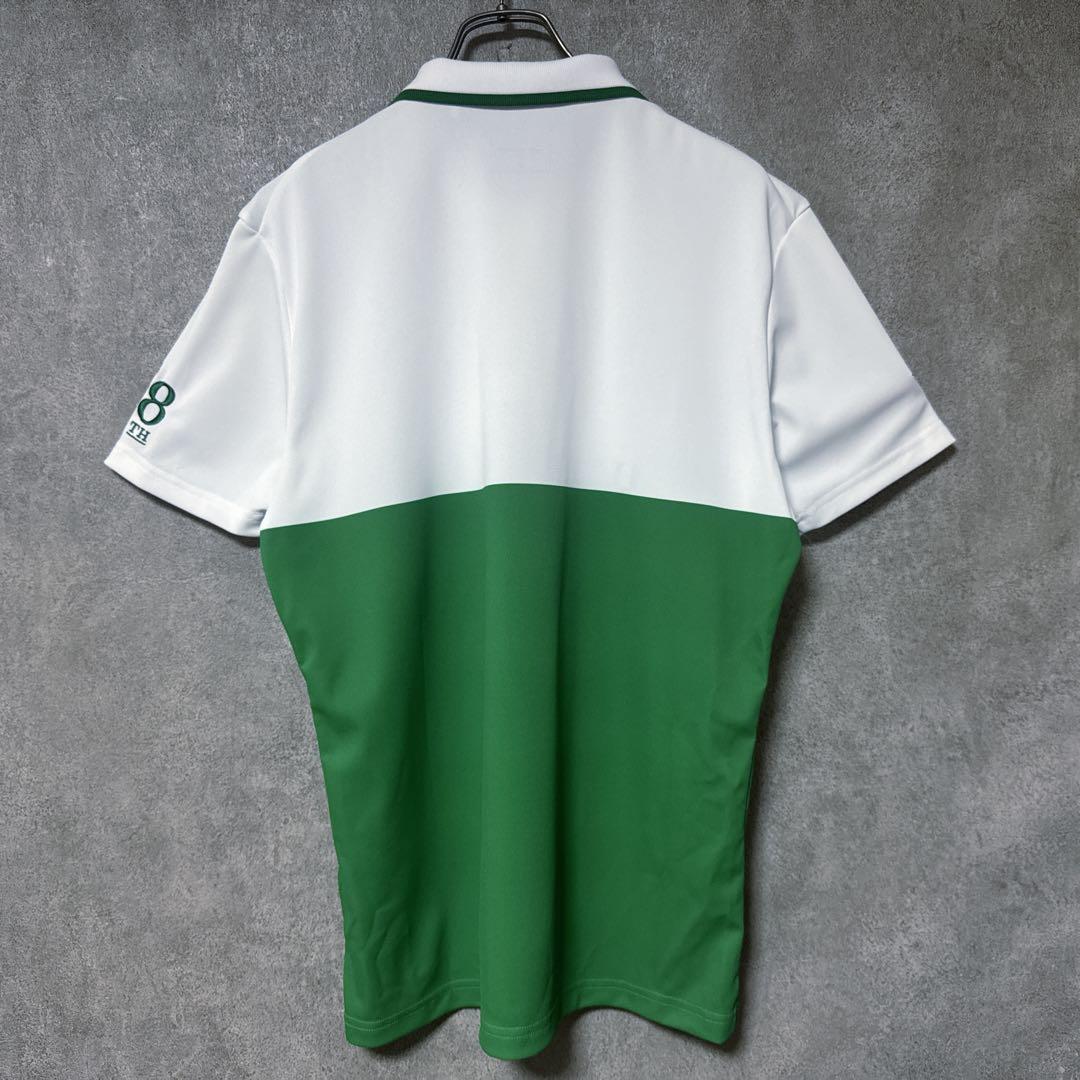 TaylorMade テーラーメイド 88th ロゴ ポロシャツ グリーン M