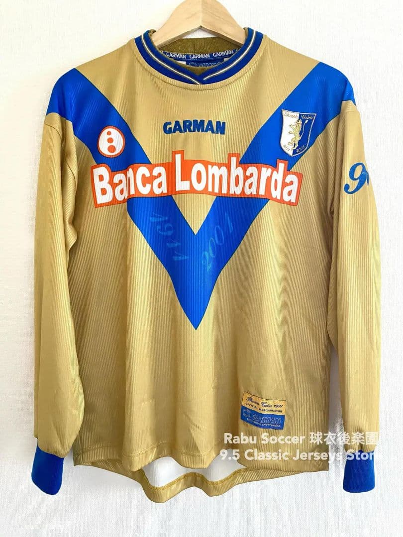 ブレシア 01/02 3rd アウェイ ユニフォーム #10 ロベルト・バッジョ