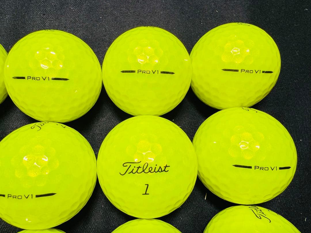 最新 タイトリスト PRO V1 2025年モデル 20個　　イエロー