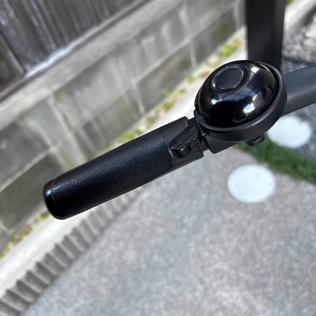 【美品】非電動チャイルドシート付き自転車　ハーフカバー付き