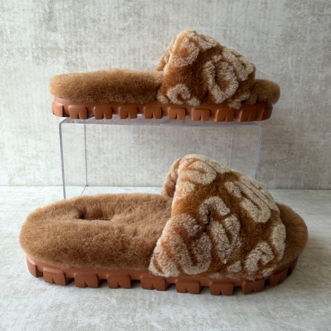 プー 様用⭐️UGG アグ コゼッタ カーリー スライドサンダル ブラウン 23㎝