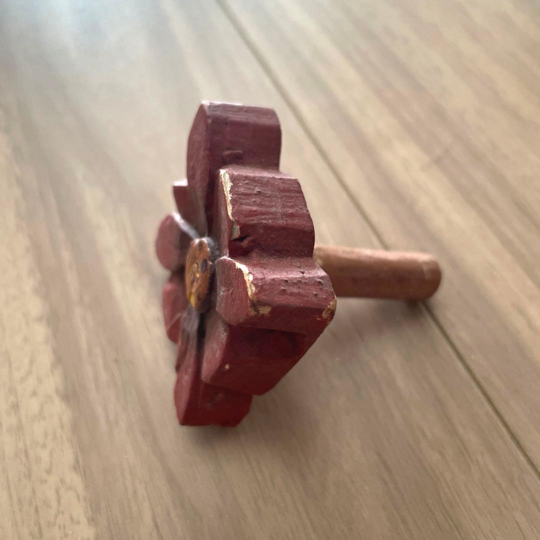 木製彫刻収納ボックス　木箱