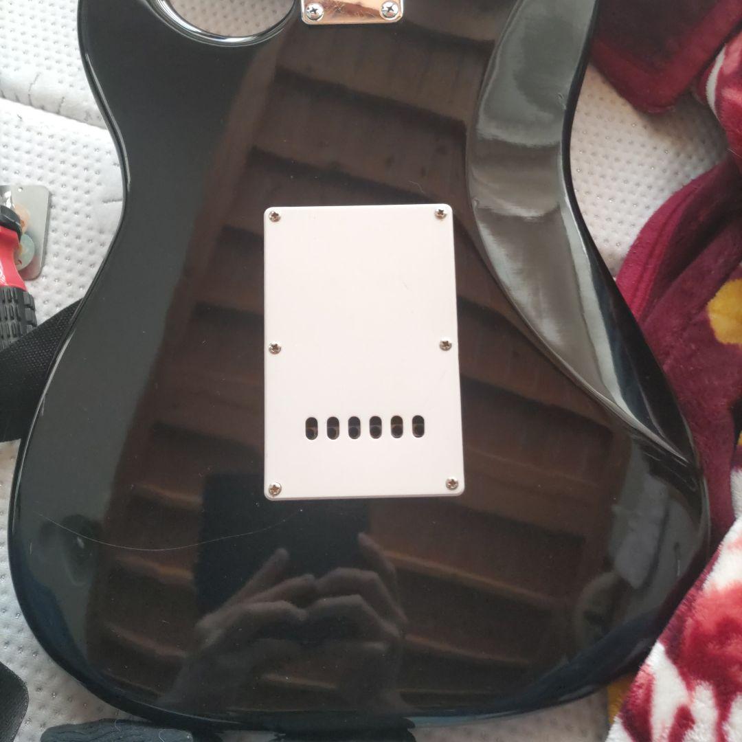 エレキギター　Squier　Fenderギグバッグ付