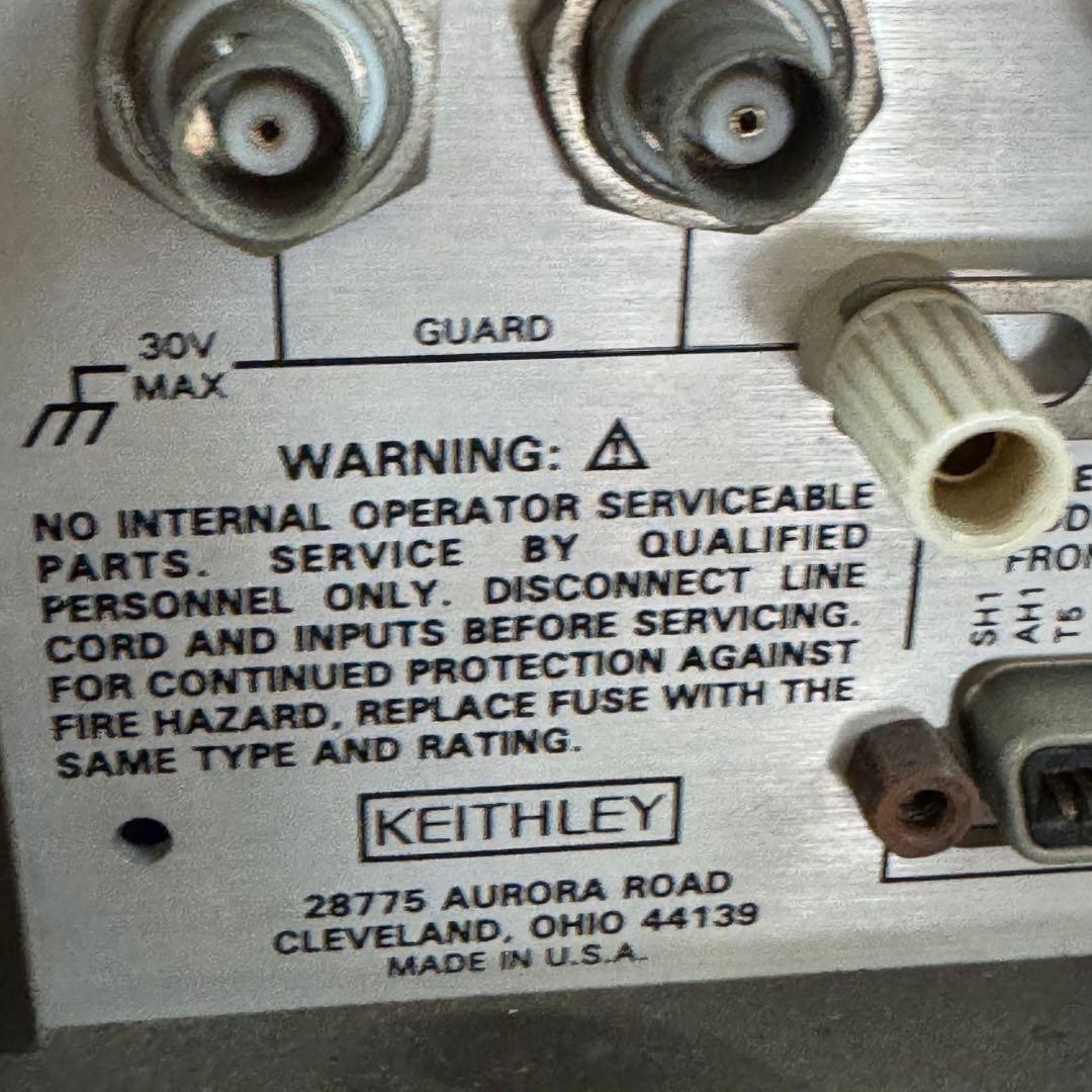 KEITHLEY ケースレー QUASISTATIC CV METER 595