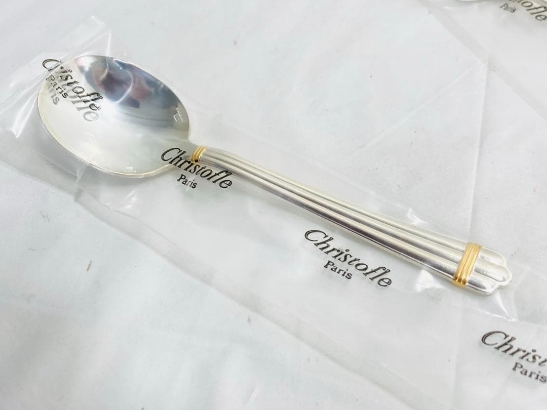 クリストフル アリアゴールド スープレードル K24 6P