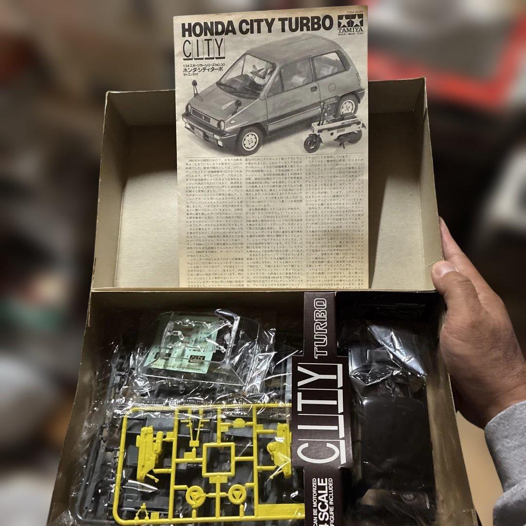 TAMIYA HONDA CITY TURBO 1/24当時物