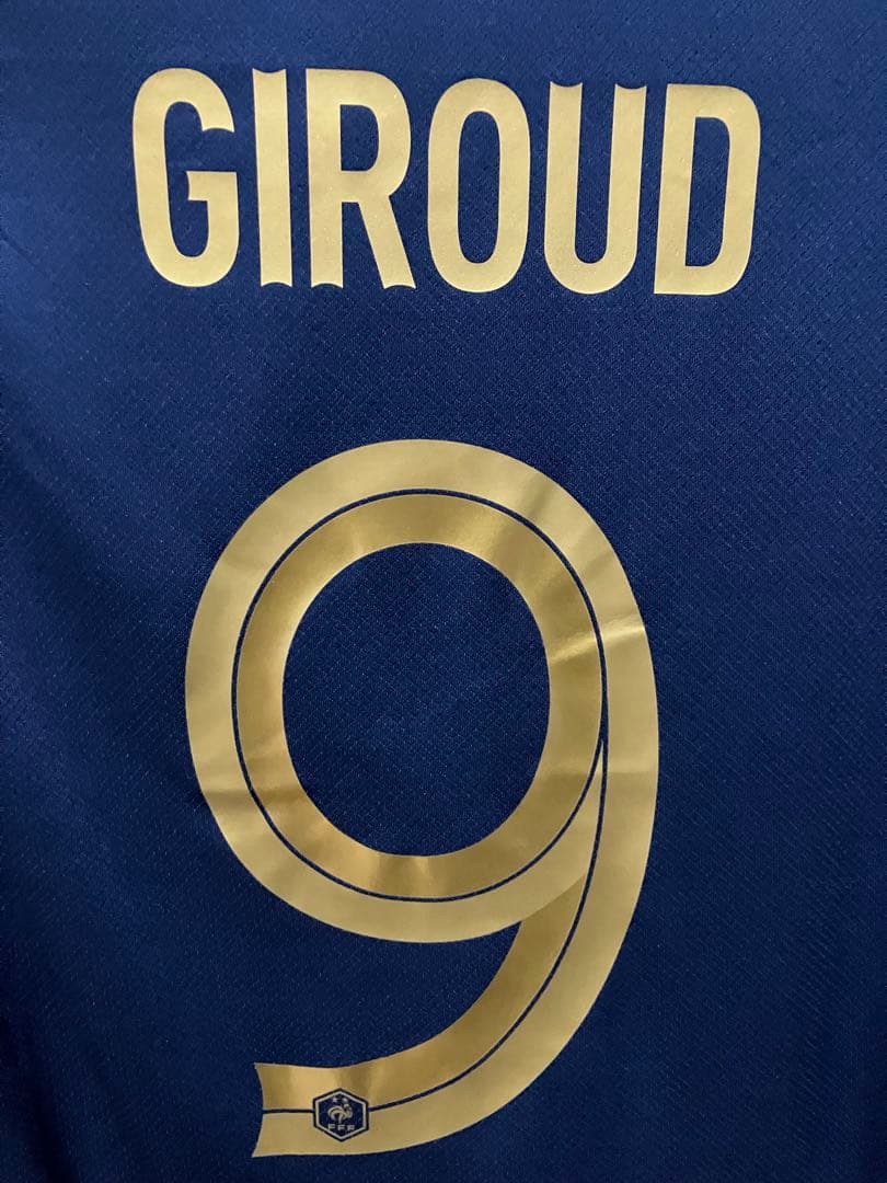 ジルー　フランス代表 Nike ホームユニフォームGIRoud 9