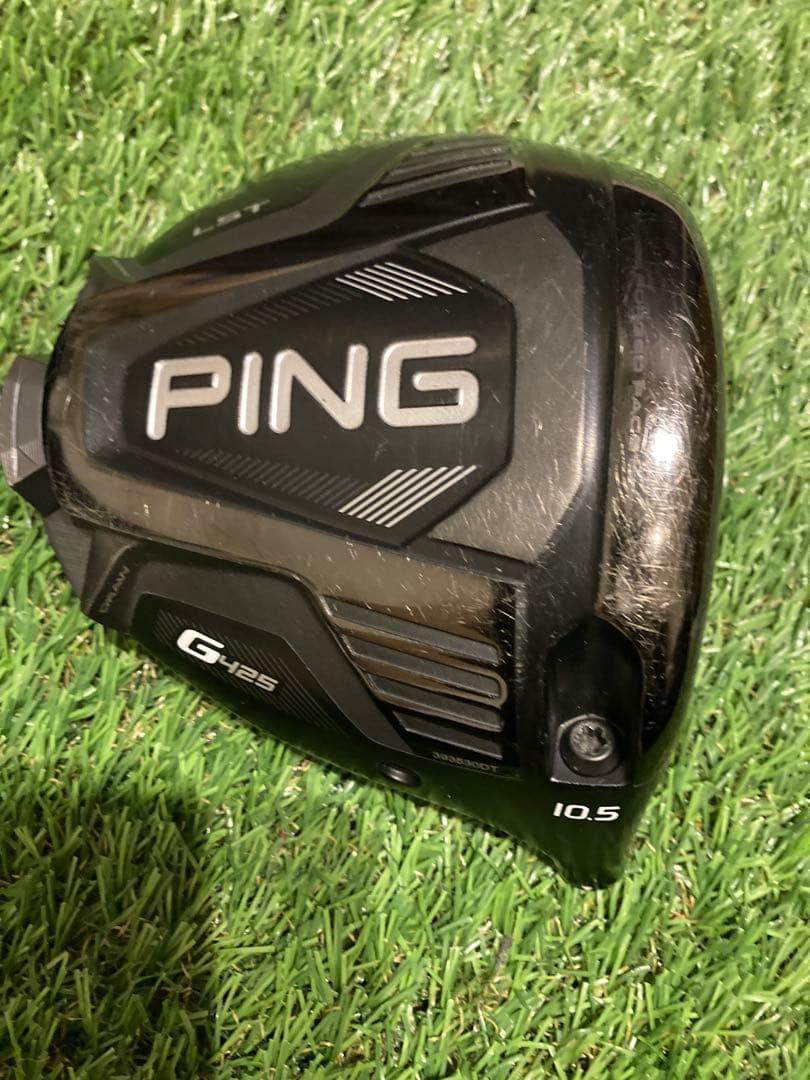 PING G425LST ドライバー 10.5° ヘッドのみ ヘッドカバー付き