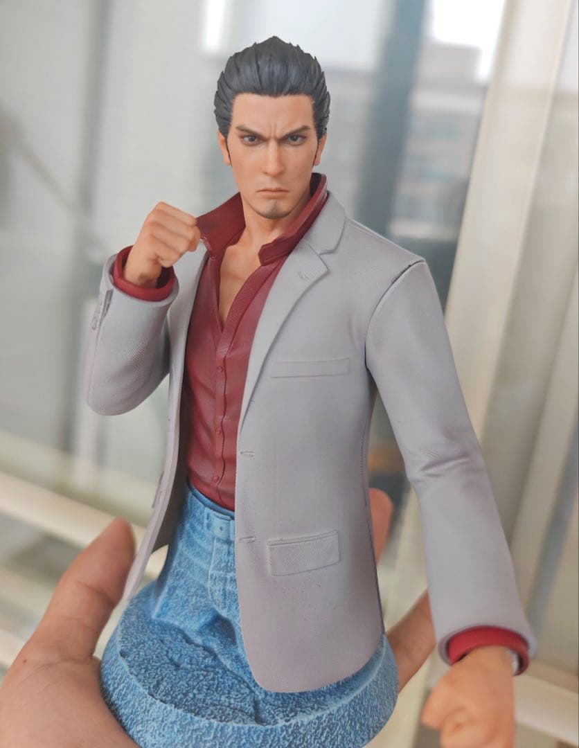 龍が如く CHOCOBO 桐生一馬 フィギュア