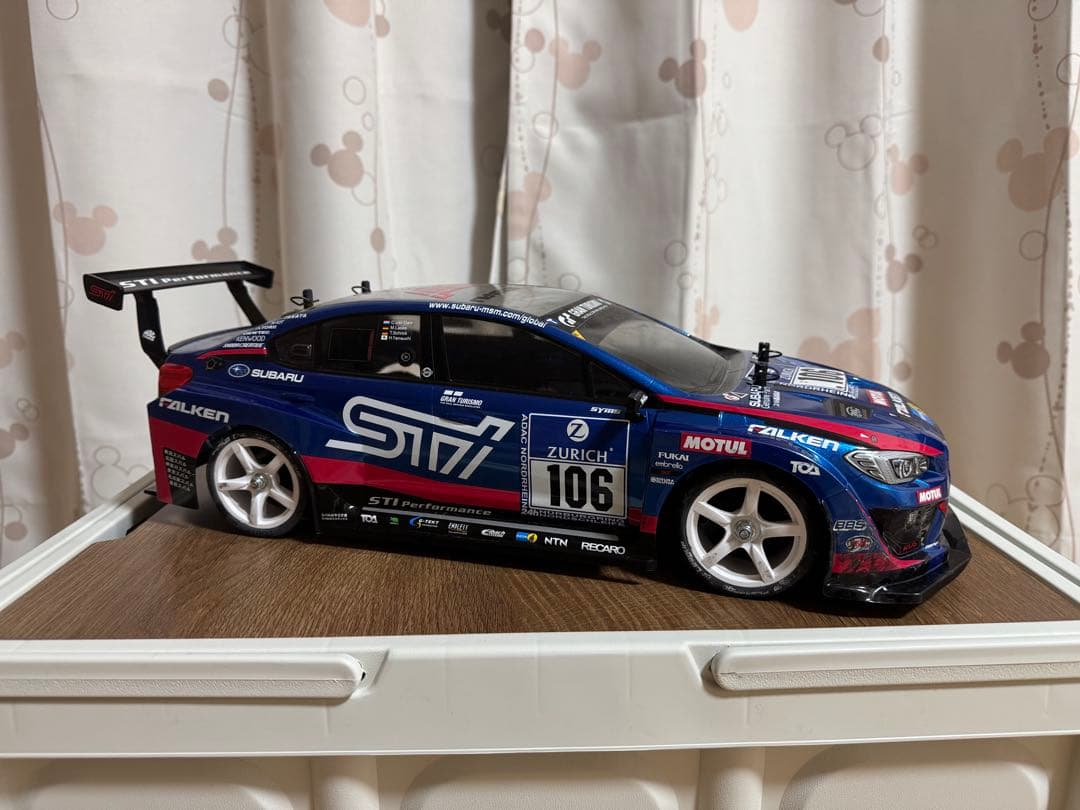 スバル WRX STI ラジコンカー &ケース