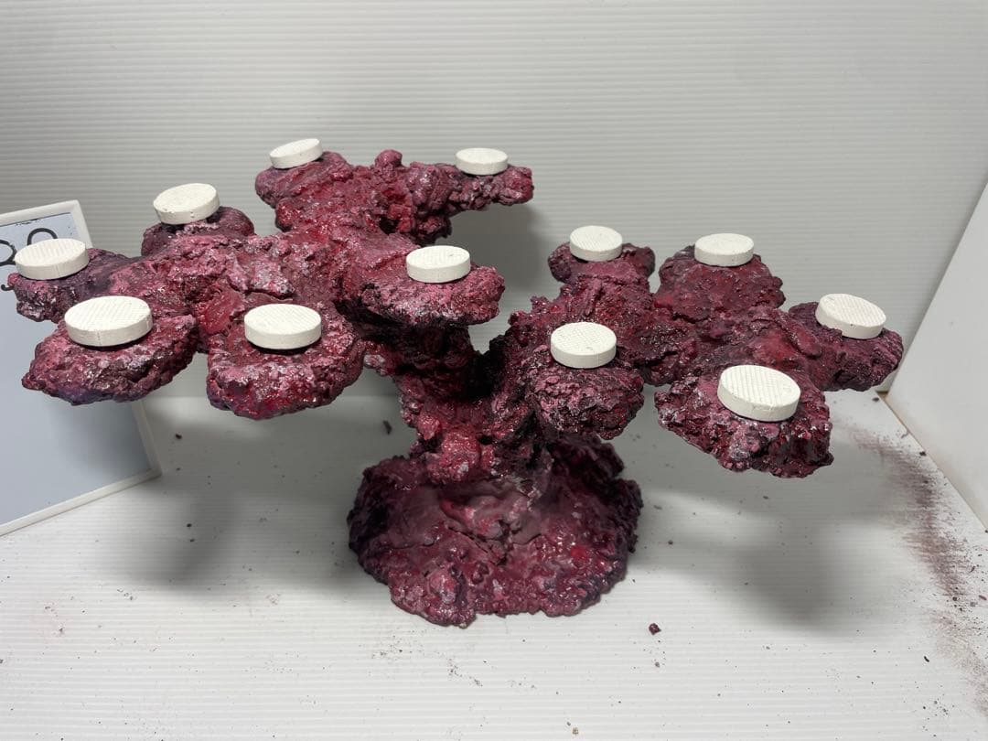 【送料無料】人工ライブロック　PHR38／12穴加工　アク抜き済み安心塗料使用