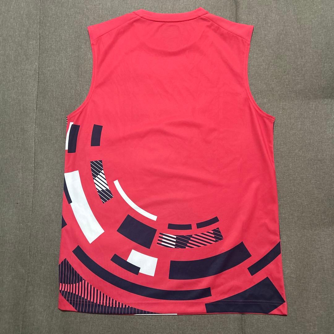 バドミントンヨネックスユニフォームノースリーブ日本代表サイズXO