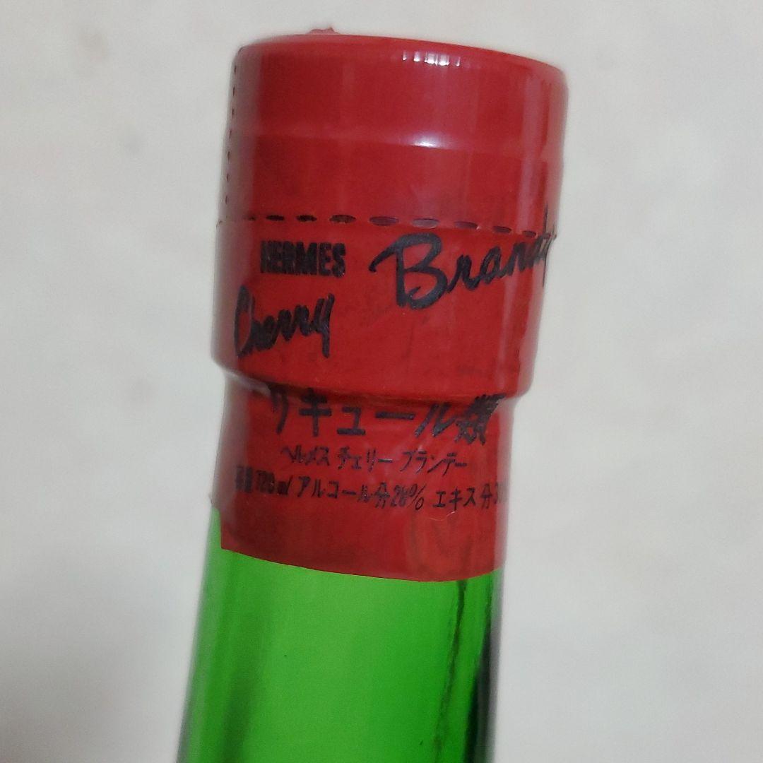 サントリーチェリーブランデー　ヘルメス　バイオレットフィズ　グリーンペパーミント