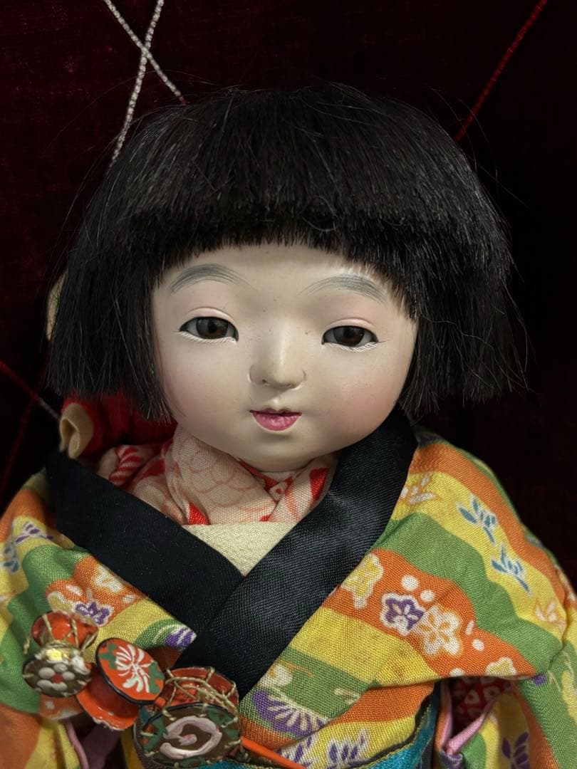市松人形 樫村瑞観 自由人形 日本人形 ビスクドール 和人形